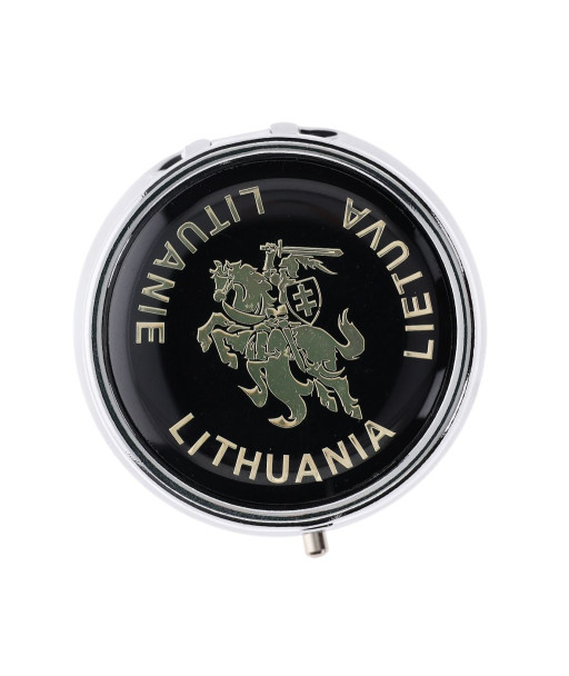 Souvenir Pill Box with Vytis Design